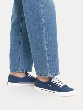 Pepe Jeans Кросівки Pepe Jeans Brady Basic W PLS31287 Голубий