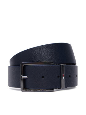 Tommy Hilfiger Колан Tommy Hilfiger Oliver Rev 3.5 AM0AM14569 Тъмносин