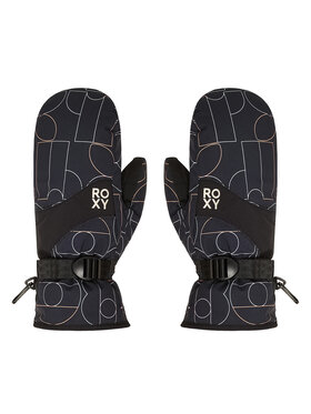 Roxy Лижні рукавиці Roxy Jetty Mitt ERJHN03266 Чорний