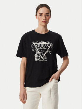 Guess Guess Camiseta V6YI13 K4301 Negro Regular Fit