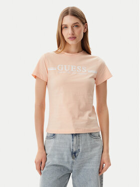Guess Guess Футболка V5GI03 I3Z14 Оранжевий Regular Fit