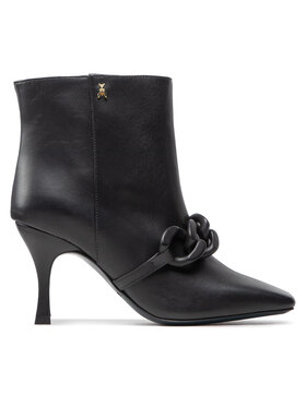 Patrizia Pepe Členková obuv Patrizia Pepe 8Y0003/L011-K103 Čierna