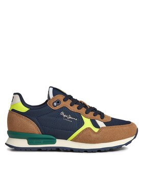 Pepe Jeans Sneakersy Pepe Jeans PBS30576 Hnědá