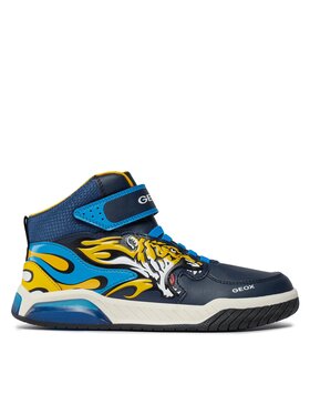 Geox Sneakersy Geox J Inek Boy J369CC 0BUCE C0657 DD Tmavomodrá