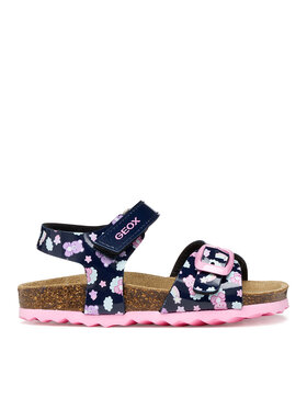 Geox Sandalen Geox B Sandal Chalki Girl B922RA 000FC C4243 M Dunkelblau