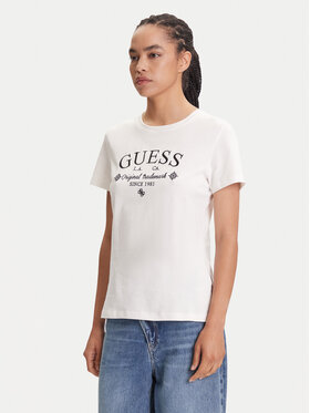 Guess Guess Футболка V5YI03 I3Z14 Білий Regular Fit