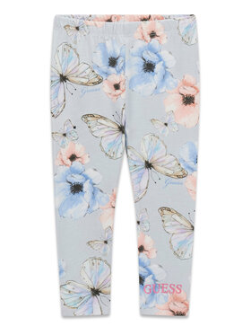 Guess Guess Легінси K6RB07 J1314 Блакитний Slim Fit