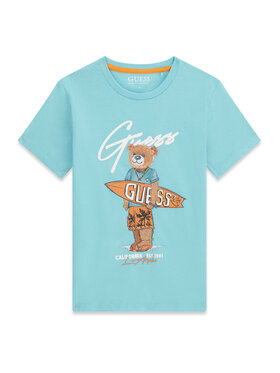 Guess Guess Футболка L6GI09 K8HM4 Голубий Regular Fit