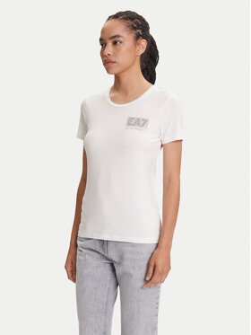 EA7 Emporio Armani EA7 Emporio Armani Футболка 7W000492 AF10373 U0005 Écru Regular Fit