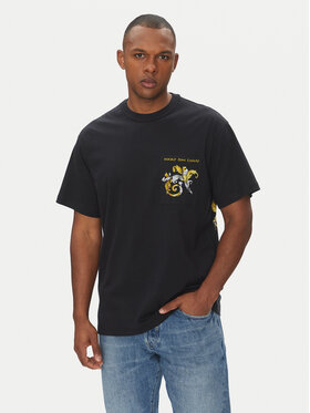 Versace Jeans Couture Versace Jeans Couture Футболка 78GAH6RB Чорний Regular Fit