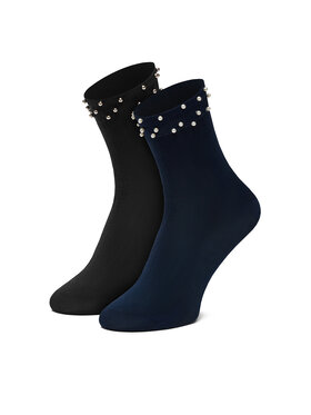 Nine West Dlouhé ponožky Nine West KR_NW_PEARL_Z_SS25 (2 PACK) Barevná