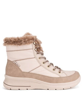 Rieker Schnürschuhe Rieker L7742-62 Beige