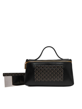 Calvin Klein Kosmetiktasche Calvin Klein Emblem Aop Beauty Case Giftset LV04F1102G Schwarz