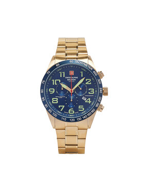 Swiss Alpine Military Hodinky Swiss Alpine Military 7047.9115 Zlatá