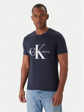 Calvin Klein Jeans Calvin Klein Jeans T-Shirt J30J320935 Dunkelblau Slim Fit