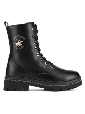 Beverly Hills Polo Club Šnurovacia obuv Beverly Hills Polo Club V12-729 Čierna