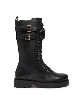 TWINSET Bakancs TWINSET 242TCP084 Fekete