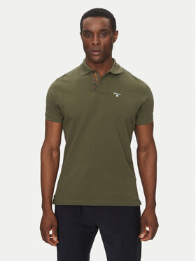 Barbour Barbour Polo majica Tartan MML0012OL51 Khaki Regular Fit