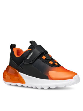 Geox Sneakersy Geox J Activart Illuminus Boy J56LYA 02A9J C0038 M Pomarańczowy