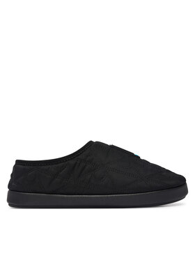 Calvin Klein Пантофи Calvin Klein Home Slipper Quilted Rip Emblem HM0HM02280 Черен