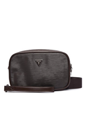 Guess Geantă crossover Guess HMMIPW P6350 Maro închis