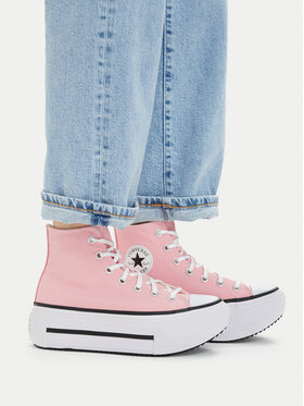 Converse Кеди Converse Chuck Taylor All Star Lift Double Stack A15012C Рожевий