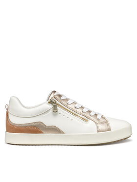 Geox Sneakersy Geox D Blomiee D466HJ 05422 C1R8Z Biela