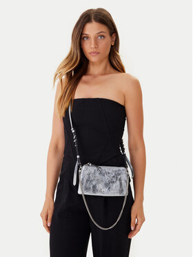 PINKO Сумка PINKO Double Mini Al 25-26 PLTT 105359 A2OT Срібний