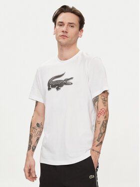 Lacoste Lacoste T-shirt TH2042 Bijela Regular Fit