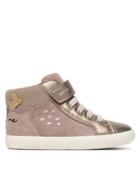 Geox Sneakers Geox B Gisli Girl B661MA 022NF C5005 S Bej închis