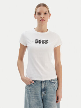BOSS BOSS Футболка Endora 50545287 Білий Regular Fit