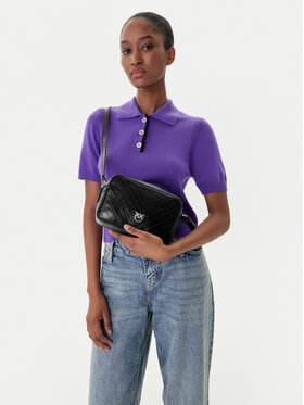 PINKO Kabelka PINKO Carrie Camera Bag Classic Al 25-26 PLTT 104336 A2JC Černá