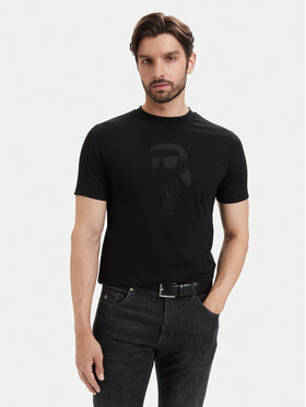 KARL LAGERFELD KARL LAGERFELD Camiseta 755040 563225 Negro Regular Fit