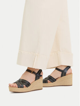 Clarks Еспадрильї Clarks Sabina Strap 26181462 Чорний