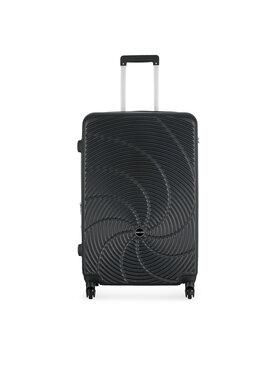 Semi Line Veľký kufor Semi Line T5925-3 Čierna