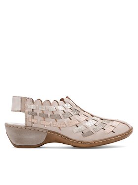 Rieker Polobotky Rieker 47156-43 Béžová
