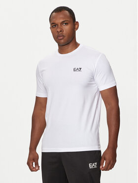 EA7 Emporio Armani EA7 Emporio Armani Футболка 8NPT26 PJVQZ 1100 Білий Regular Fit