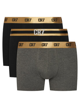 Cristiano Ronaldo CR7 Cristiano Ronaldo CR7 Conjunto de calzoncillos boxer 8108-49 Negro