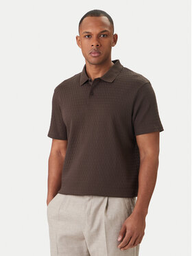 JOOP! JOOP! Polo Jorge 30101934 Marrón Slim Fit