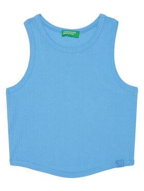 United Colors Of Benetton United Colors Of Benetton Топ 31H3CH01F Голубий Slim Fit