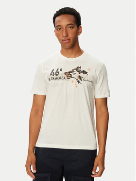 Aeronautica Militare Aeronautica Militare Camiseta 262TS2579UJ00750 Blanco Regular Fit