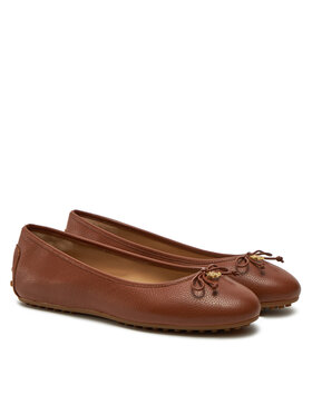 LAUREN RALPH LAUREN Baleríny Lauren Ralph Lauren 802942766002 Hnedá