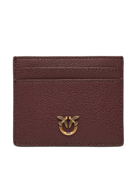 PINKO Estuche para tarjetas de crédito PINKO Card Holder Simply AI 25-26 PCPL 103762 A29Q Marrón