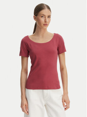 Weekend Max Mara Weekend Max Mara Camiseta Multig 2615941122 Rojo Regular Fit