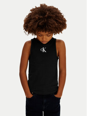 Calvin Klein Jeans Calvin Klein Jeans Top LVCKSJB10G Negro Slim Fit