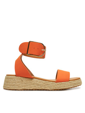 DeeZee Espadrilky DeeZee QS276-1 Oranžová