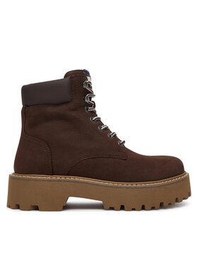 Tommy Jeans Trappers Tommy Jeans Tjw Platform Nubuck Boots EN0EN03114 Maro