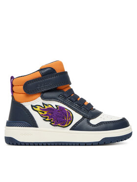 Geox Sneakersy Geox J Washiba J56LQC 054FU C0899 M Biela