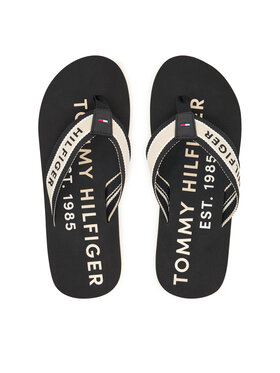 Tommy Hilfiger Zehentrenner Tommy Hilfiger Sporty FM0FM05805 Schwarz
