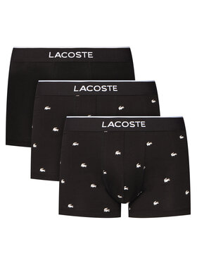 Lacoste Lacoste Conjunto de calzoncillos boxer 5H1299 Negro